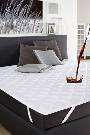 Pamuklu Kapitone Lastikli Sıvı Geçirmez Alez Ultra Soft