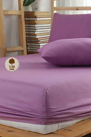 Lastikli Çarşaf Takımı %100 Pamuk (yastık Kılıflı) Ranforce Kumaş 5 Farklı Ebat