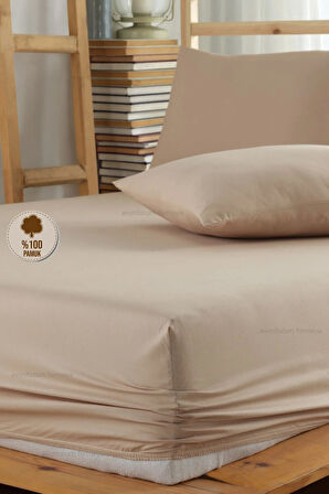 Lastikli Çarşaf Takımı %100 Pamuk (yastık Kılıflı) Ranforce Kumaş 5 Farklı Ebat