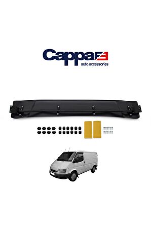 Ford Transit Ön Cam Güneşliği Siperlik Vizör Şapka Terek Akrilik (ABS) Piano Black 1993-2002