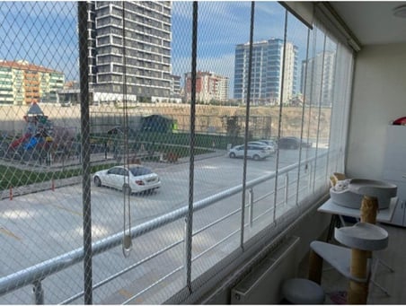 Kuş Filesi 2X3 Metre Balkon Önleme Ağı Güvercin Kedi