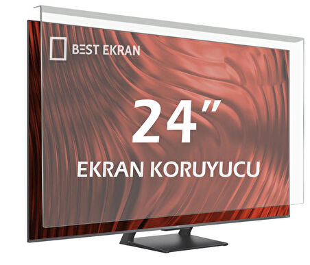Toshiba 24WA3E63DT Tv ekran Koruyucu - Toshiba 24" inç Tv Ekran Koruyucu