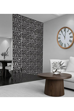 Antik Asmalar Lazer Kesim Paravan, Ahşap Seperatör, Panel Levha Seti Ahşap Oda Bölücü Desen