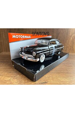 1:24 1949 Mercury Coupe Siyah Eski Klasik Arabalar Mercury Coupe 1949 Kapı Bagaj Kaput Açılır