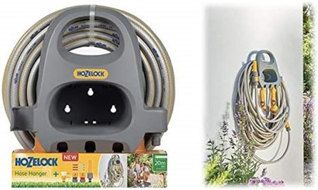 2364H Duvara Monte 20 m 1/2" Hortumlu Hortum Toplama ve Sarma Askı Seti