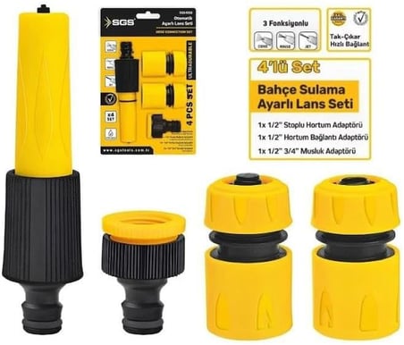 Sgs SGS4258 Otomatik Ayarlı Lans Seti 4 Parça