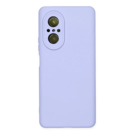 Huawei Nova 9 SE Kılıf Nano içi Kadife Silikon - Lila