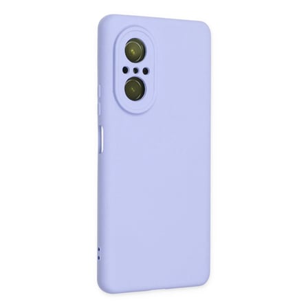 Huawei Nova 9 SE Kılıf Nano içi Kadife Silikon - Lila
