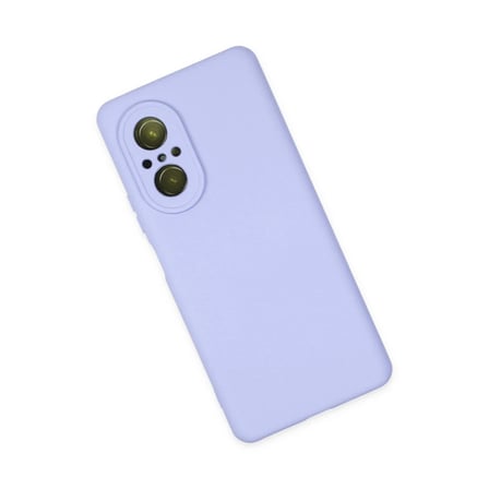 Huawei Nova 9 SE Kılıf Nano içi Kadife Silikon - Lila
