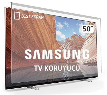 SAMSUNG 50Q60D TV EKRAN KORUYUCU - Samsung 50" inç 125-126 cm Qled Ekran Koruyucu Qled QE50Q60DAUXTK