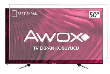 AWOX B235000 TV EKRAN KORUYUCU - Awox 50" inç B235000UHD/S/V50 Ekran Koruyucu