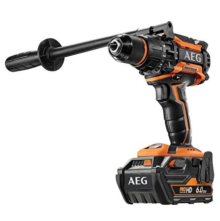 AEG BSB 18 BL LI-602C 18 Volt Turuncu Matkap Seti
