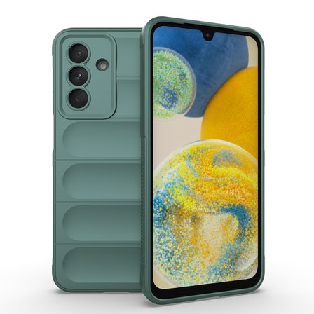 Samsung Galaxy A26 Kılıf Esnek TPU Oyuklu Arka Yüzey Tasarımlı Etnik Silikon Kapak