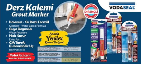 Derz Kalemi Tekli Bej