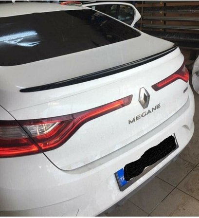 Renault Megane İle Uyumlu 4 Piano Black Bagaj Çıtası Spoıler 120 * 4,5 cm
