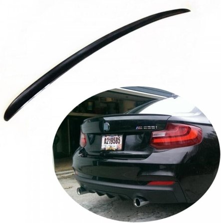 Renault Megane İle Uyumlu 4 Piano Black Bagaj Çıtası Spoıler 120 * 4,5 cm