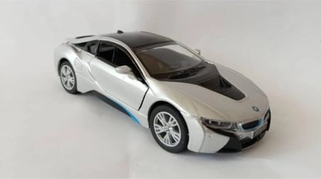 Kinsmart BMW İ8 Çek Bırak 1/36 Die Cast Model Araç