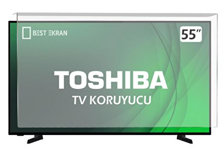 Toshiba 55QA5D63DT Tv Ekran Koruyucu - Toshiba 55" inç 139 cm Ekran Koruyucu