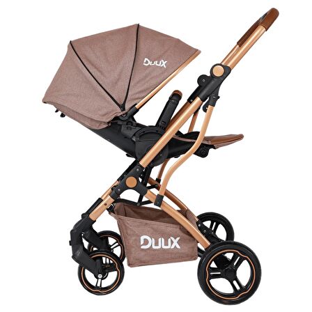 Duux One Travel Sistem Bebek Arabası Gold Kahve