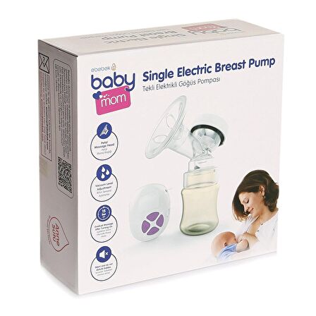 baby mom Tekli Elektrikli Göğüs Pompası