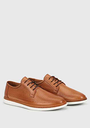 Taba Deri Erkek Ayakkabı