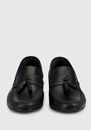 Siyah Deri Erkek Ayakkabı