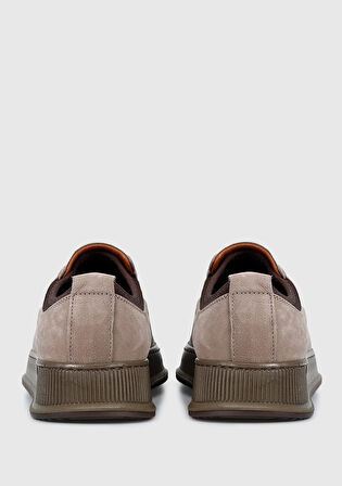 Gri Deri Erkek Ayakkabı