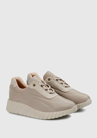 Bej Kadın Sneaker