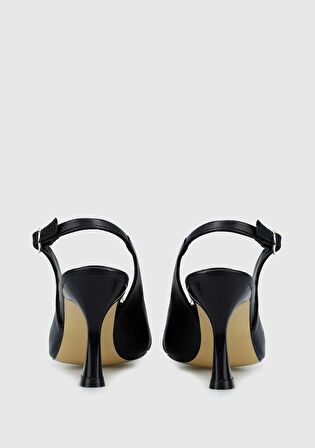 Siyah Kadın Stiletto