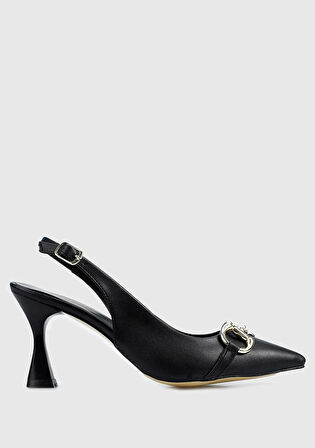 Siyah Kadın Stiletto