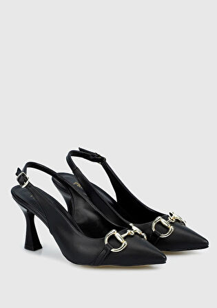 Siyah Kadın Stiletto