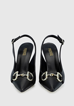 Siyah Kadın Stiletto