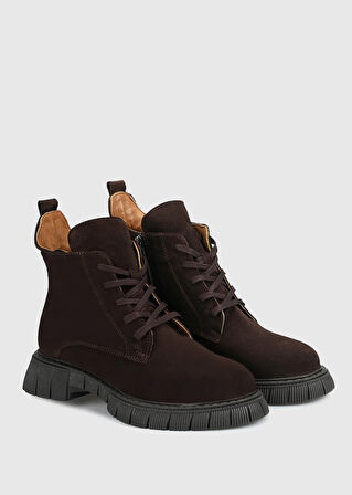 Kahve Deri Kadın Bot