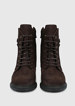 Kahve Deri Kadın Bot