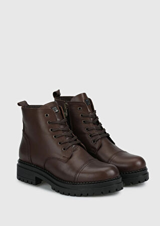 Kahve Deri Kadın Bot