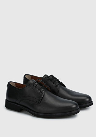 Siyah Deri Erkek Ayakkabı