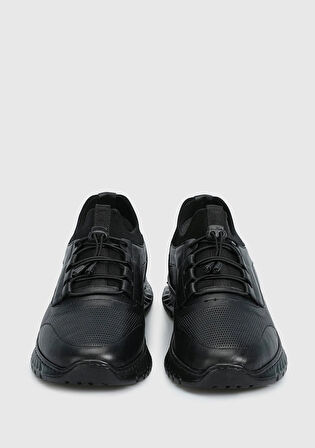 Siyah Deri Erkek Ayakkabı