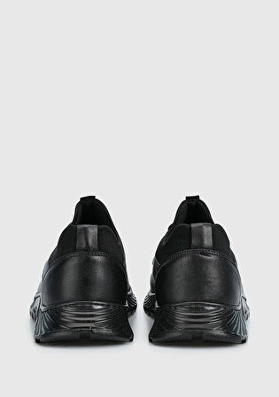 Siyah Deri Erkek Ayakkabı