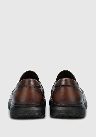 Taba Deri Erkek Ayakkabı