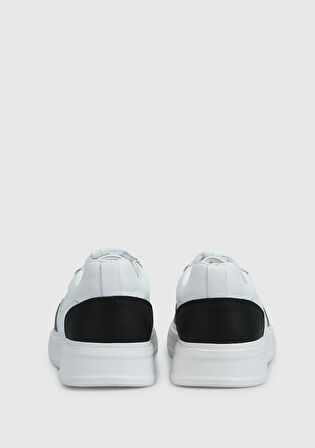 Beyaz Deri Erkek Sneaker