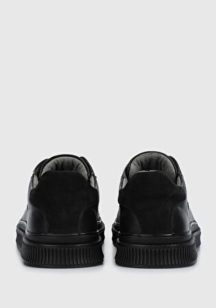 Siyah Deri Erkek Ayakkabı