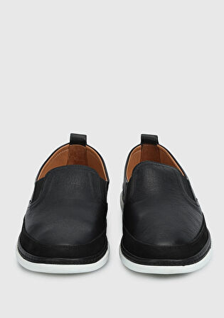 Siyah Deri Erkek Ayakkabı