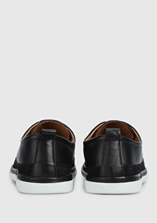 Siyah Deri Erkek Ayakkabı