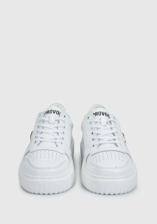 Beyaz Deri Erkek Sneaker