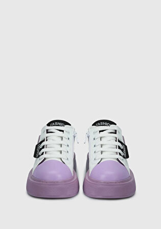 Lila Kız Çocuk Sneaker