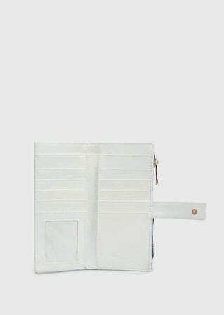 Beyaz  Provoq 504 Beyaz Cüzdan