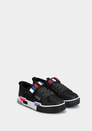 Siyah Erkek Çocuk Sneaker