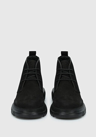 Siyah Deri Kadın Bot