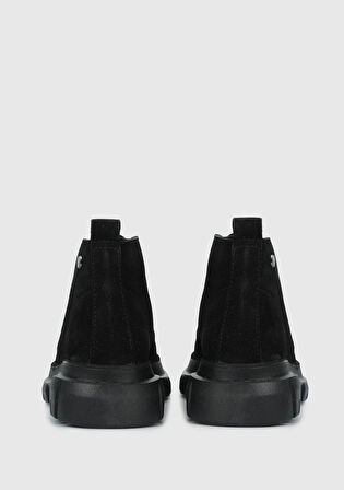 Siyah Deri Kadın Bot