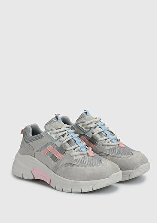 Gri Kadın Sneaker
